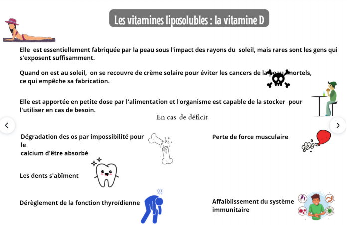 vitamines liposolubles